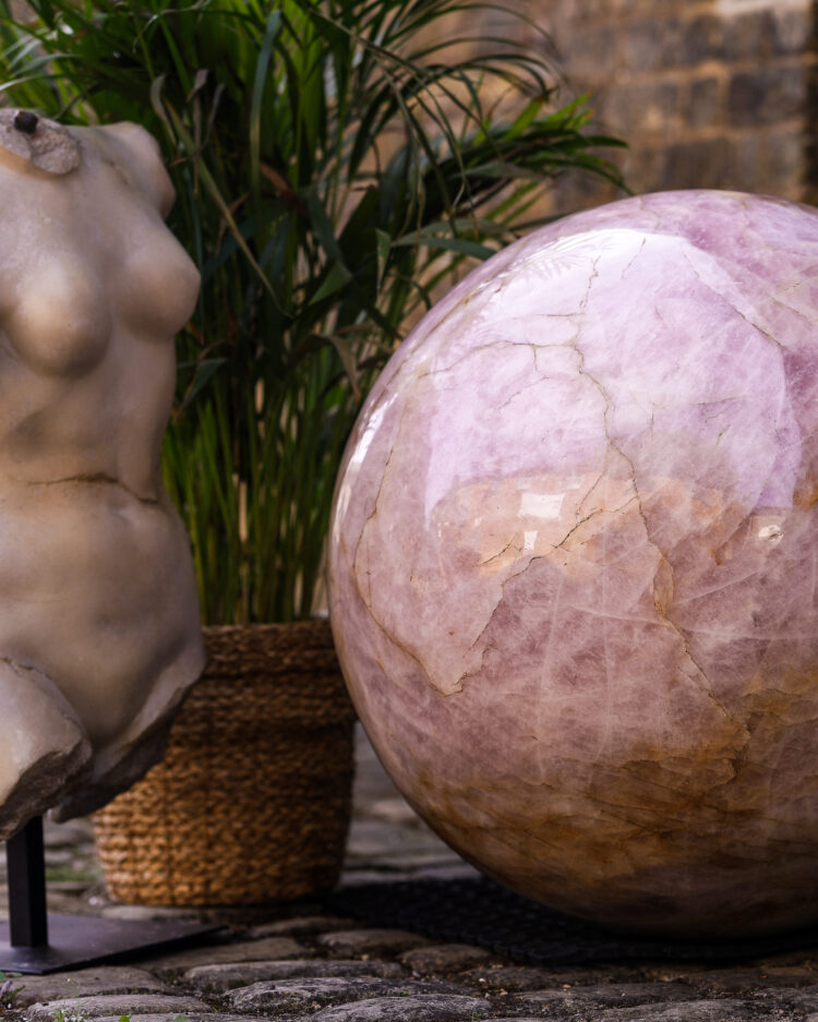 ROSE QUARTZ SPHERE