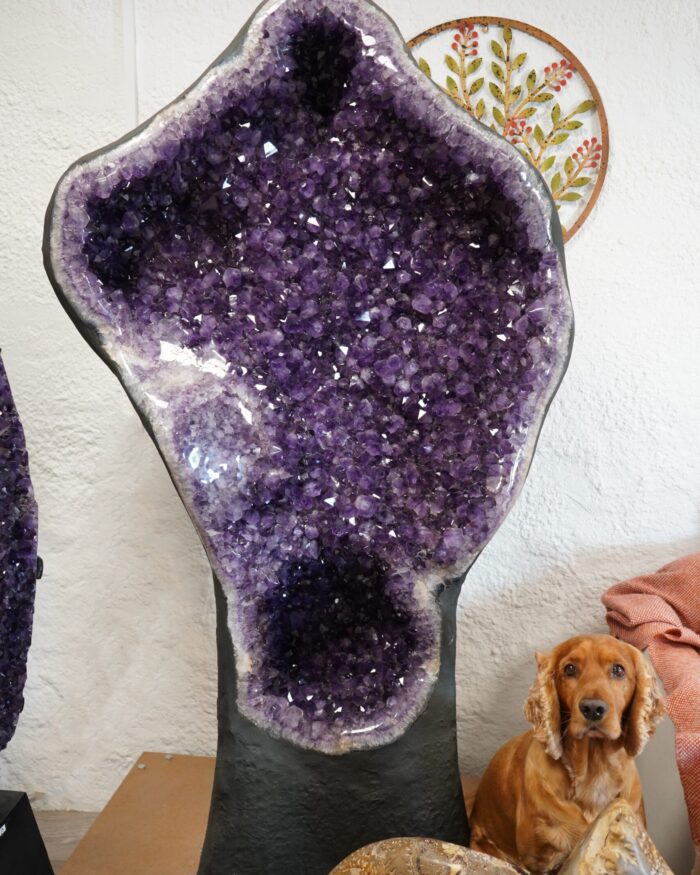 Giant Amethyst Statement Piece "Costello"