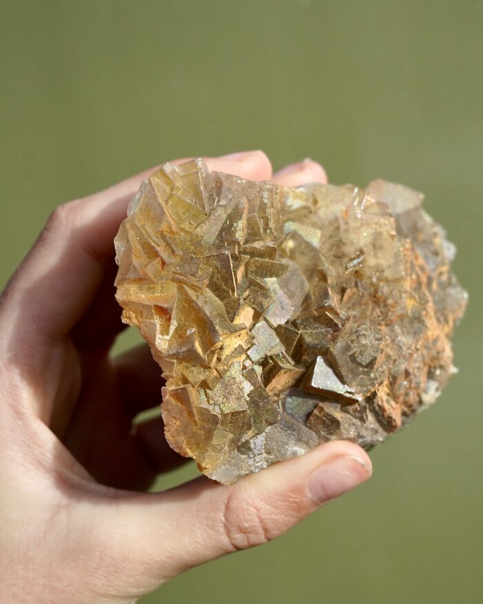 iridescent fluorite