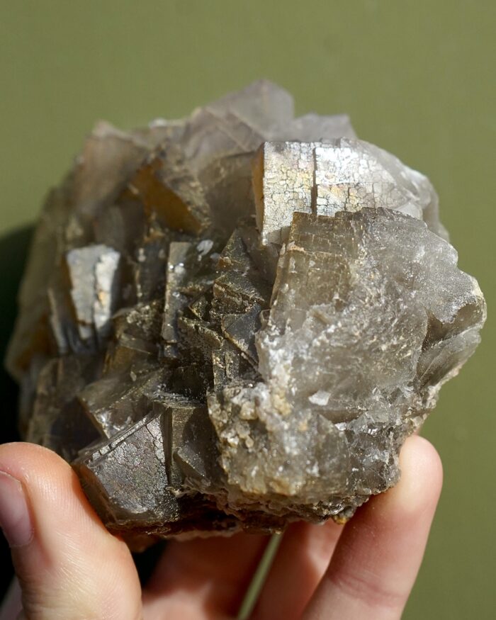 iridescent fluorite