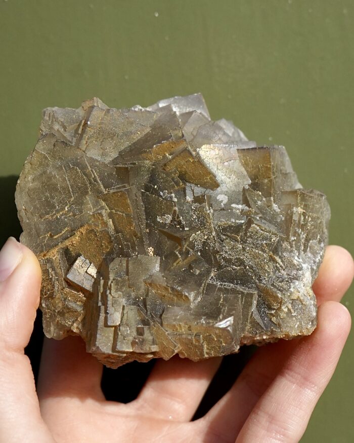 iridescent fluorite