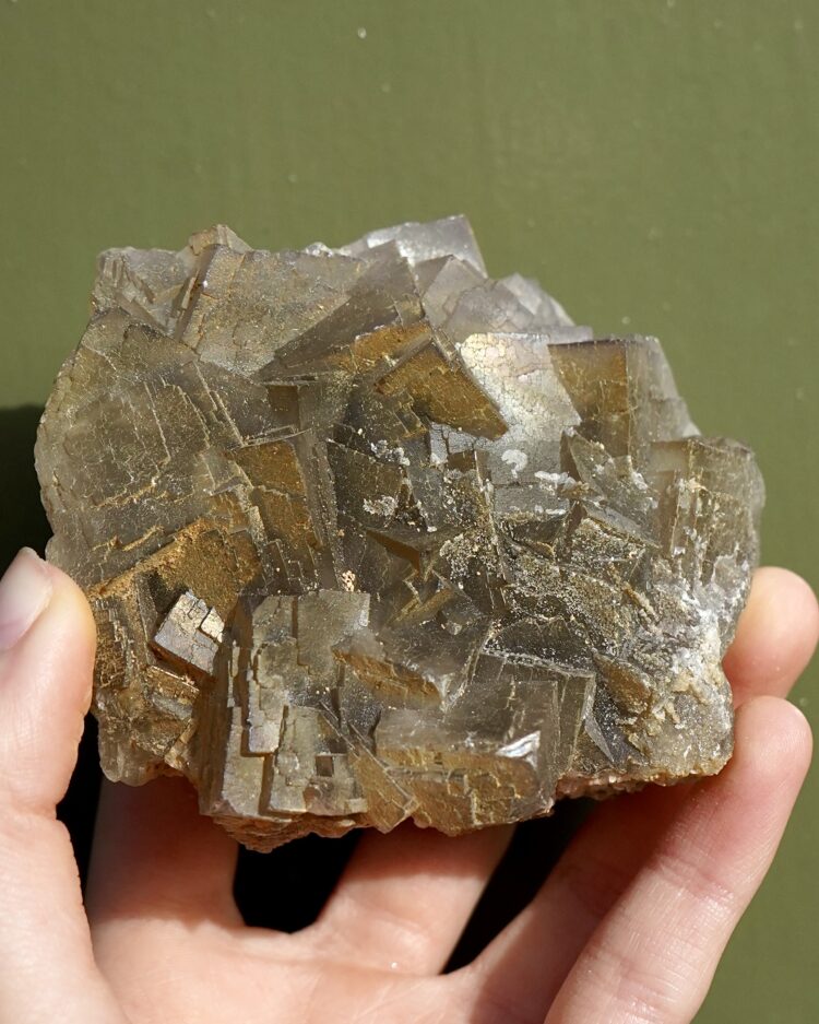 iridescent fluorite