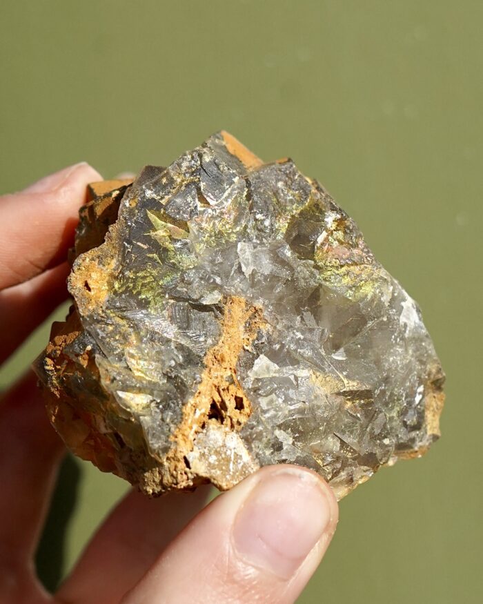 iridescent fluorite