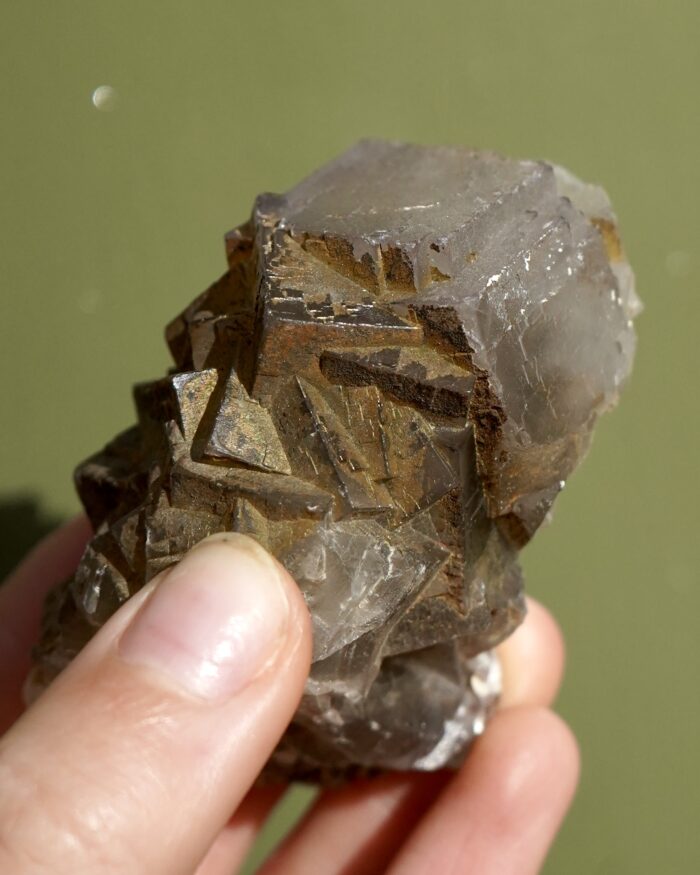 iridescent fluorite