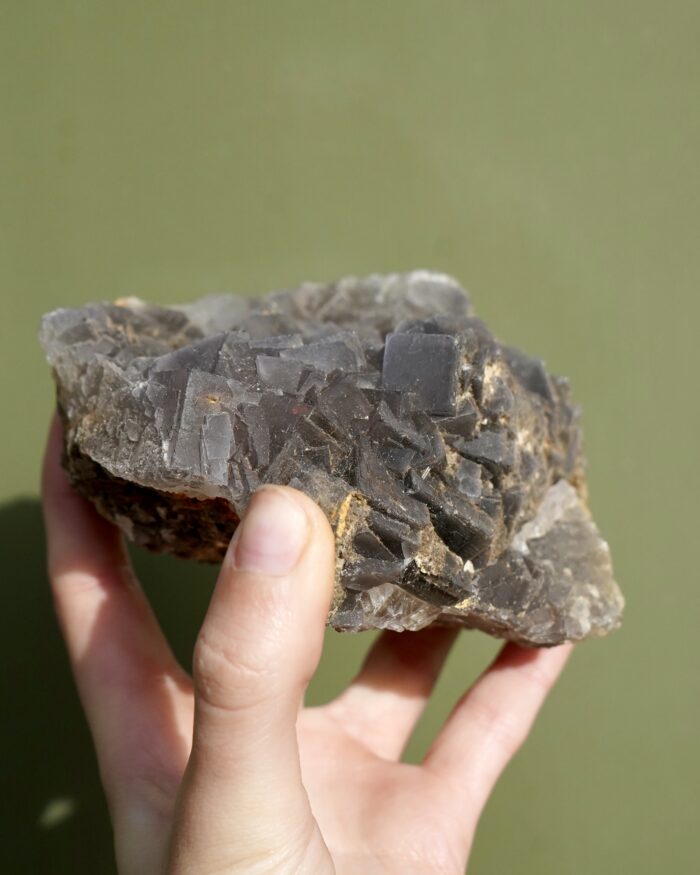 iridescent fluorite
