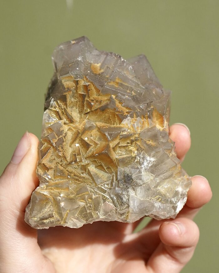 iridescent fluorite