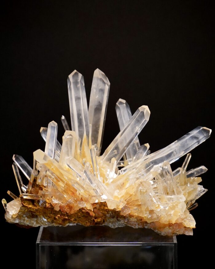 Colombian blue smoke lemurian quartz