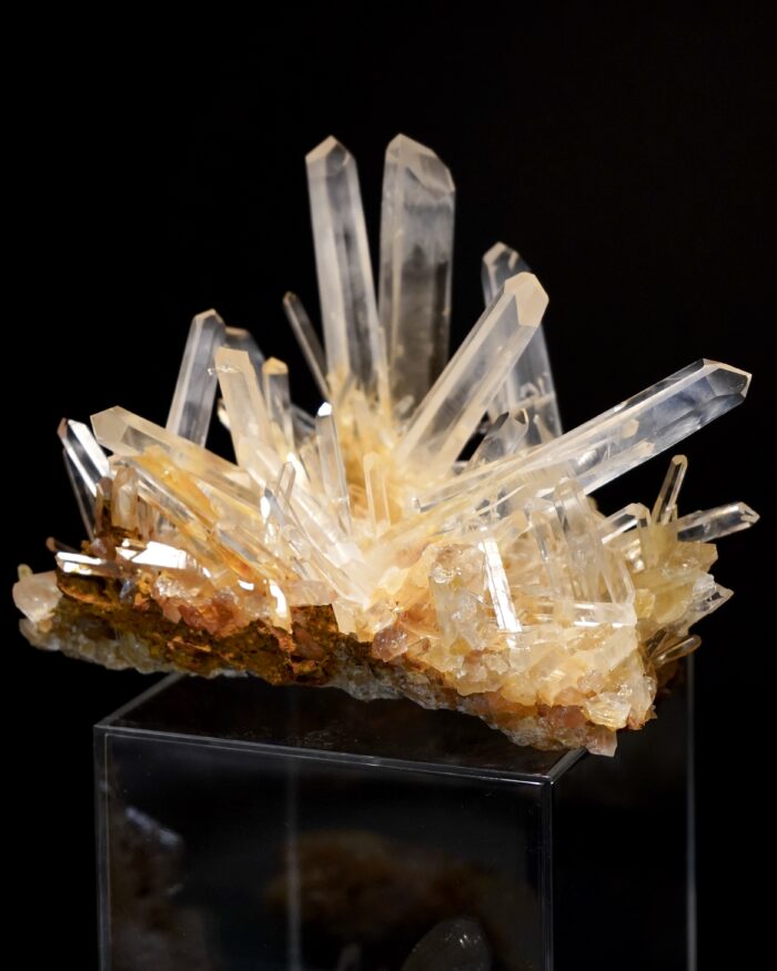 Colombian blue smoke lemurian quartz