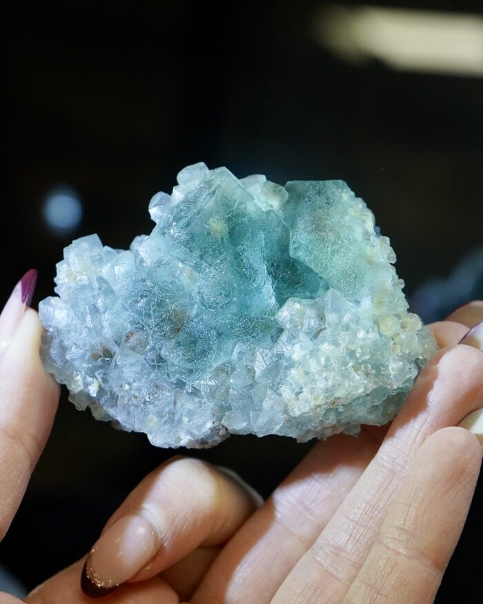 blue fluorite