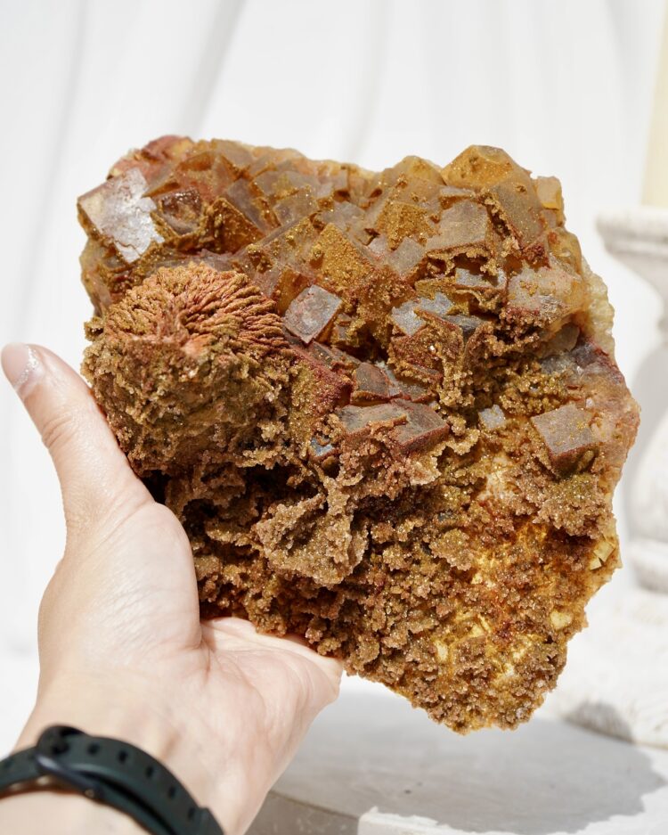 "Meteor Strike" Fluorite