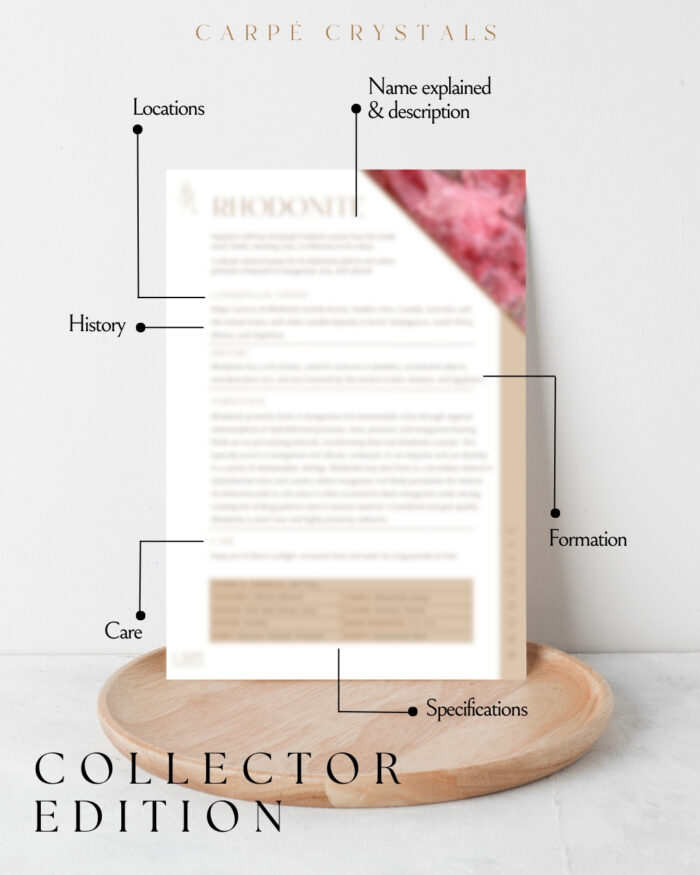rhodonite property card