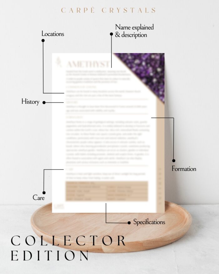 AMETHYST PROPERTIES