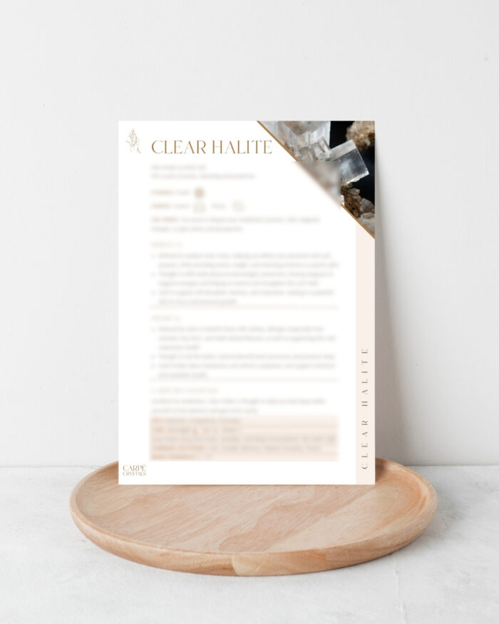 Halite Property Card