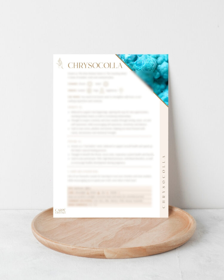 Chrysocolla Property Card