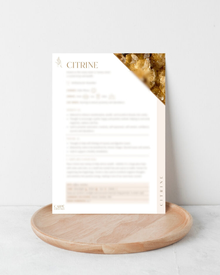 Citrine Property Card