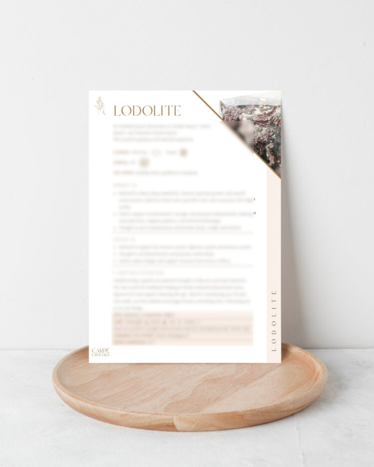 Lodolite Property Card