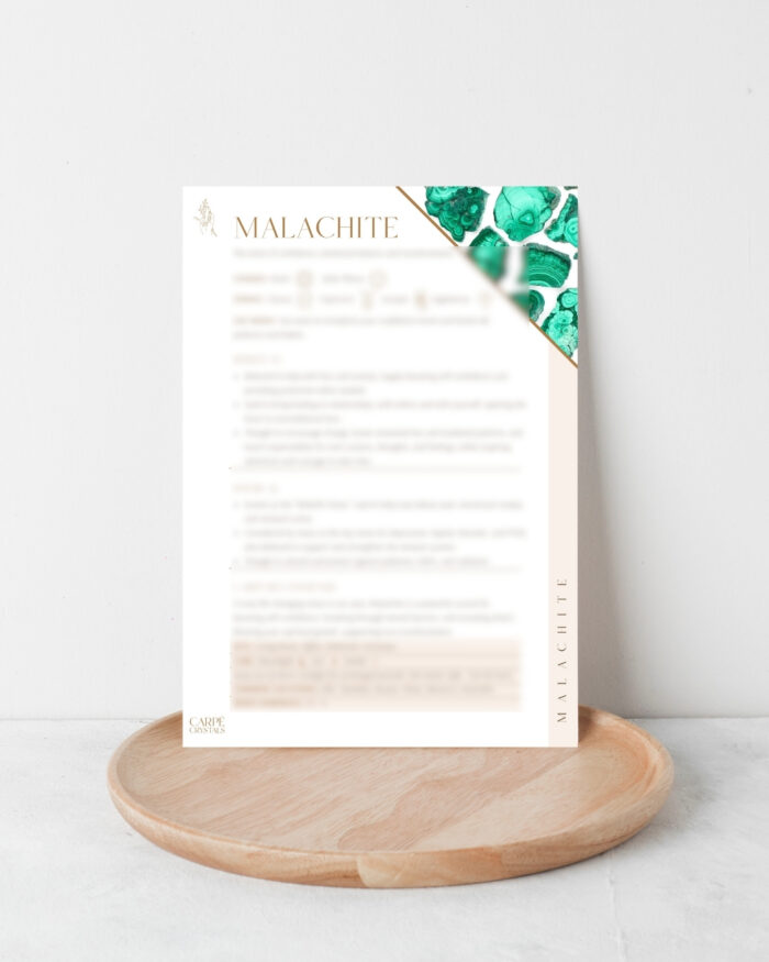 Malachite Property Card