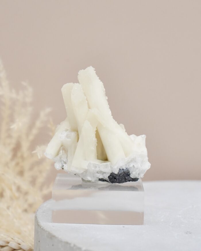 Danburite with Chalcedony & Quartz