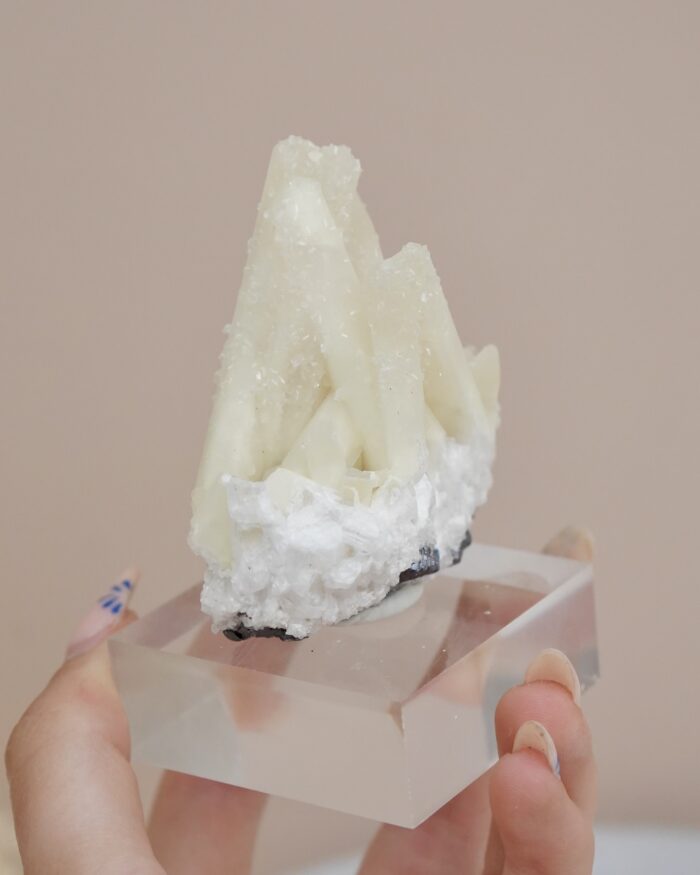 Danburite with Chalcedony & Quartz