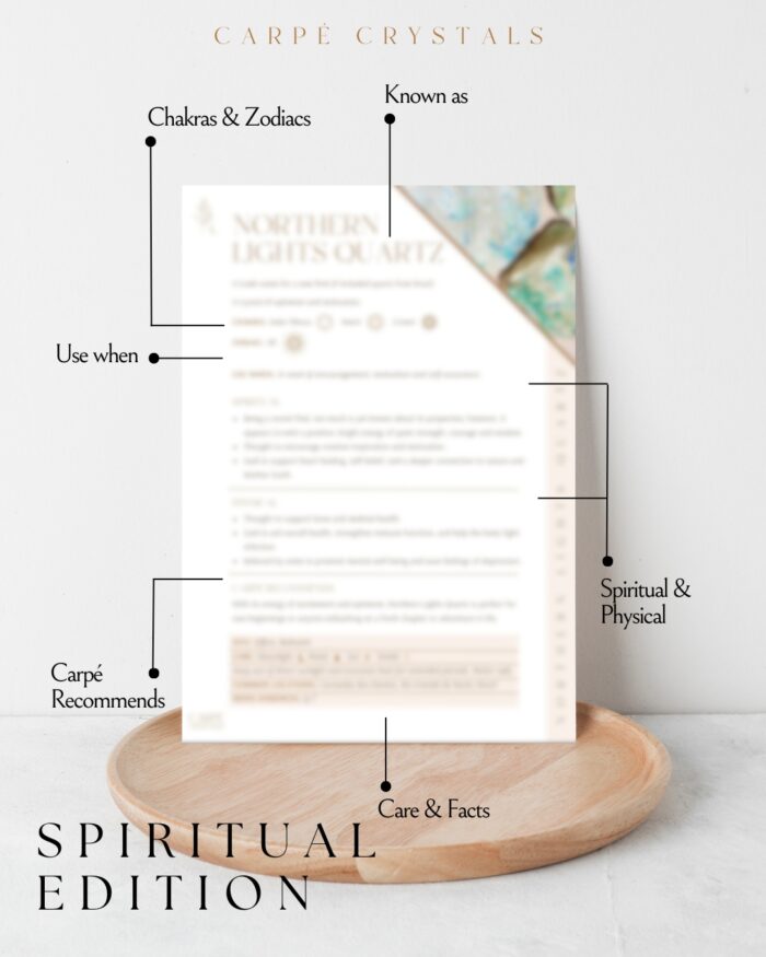 northern lights quartz property card