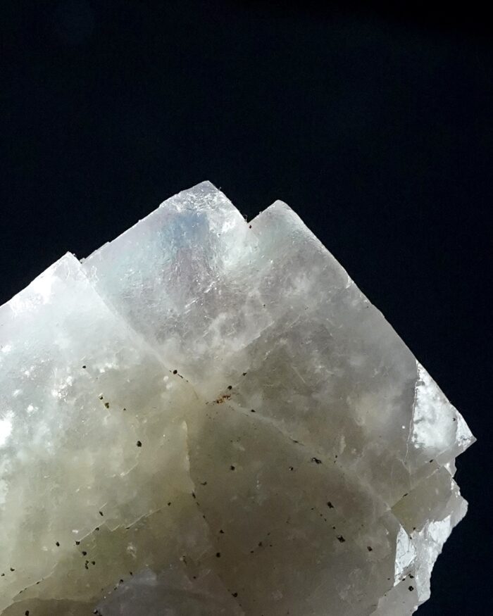 Purple/Blue Fluorite with Quartz - El Hammam