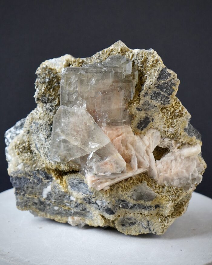 Large "Dragon Scale" Baryte/Barite - Jbel Aouam, Morocco