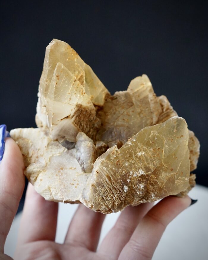 Stellar Beam Calcite - Atlas Mountains, Morocco