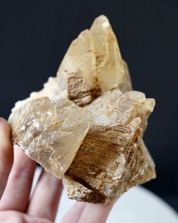 Stellar Beam Calcite - Atlas Mountains, Morocco