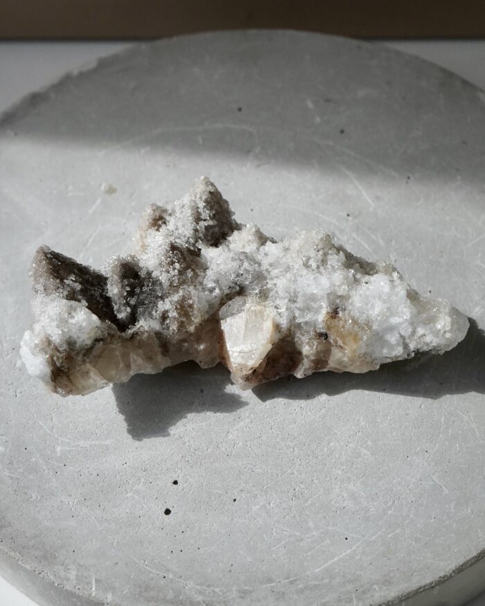 Calcite with Fluorite & Selenite
