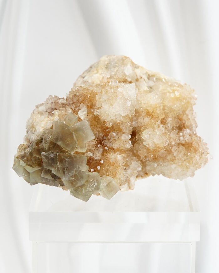 Fluorite and Quartz - Touroug-El Hamda