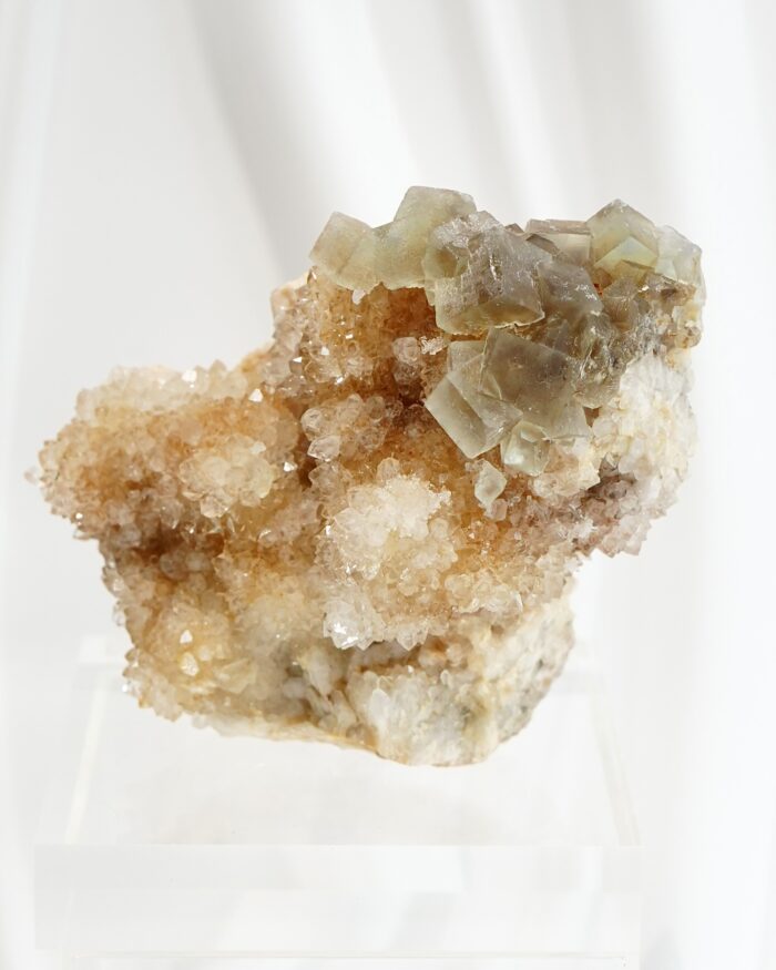 Fluorite and Quartz - Touroug-El Hamda