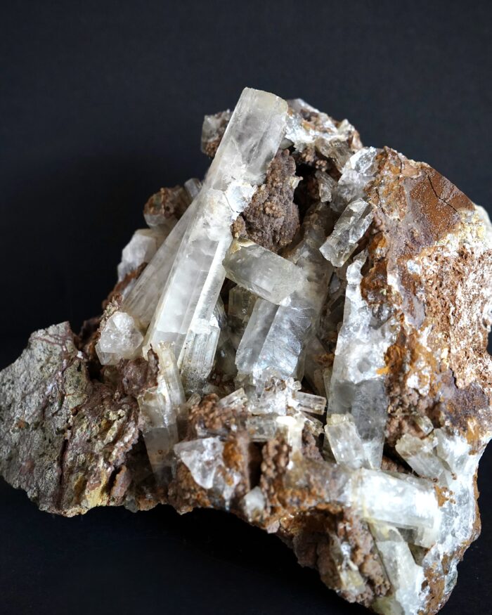 Aragonite - Mamsa, Sidi Ayad, Boulemane, Morocco