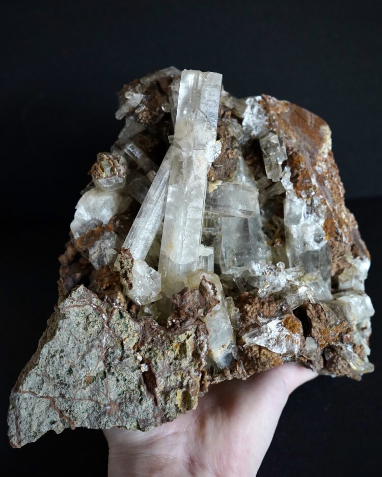 Aragonite - Mamsa, Sidi Ayad, Boulemane, Morocco