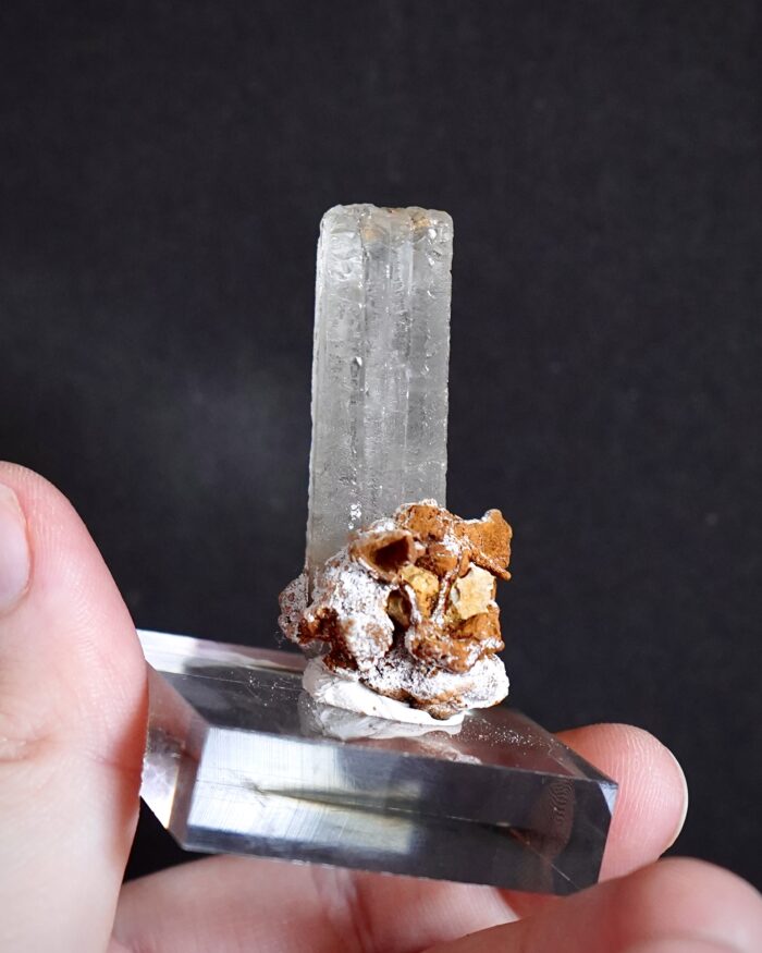 Aragonite - Mamsa, Sidi Ayad, Boulemane, Morocco