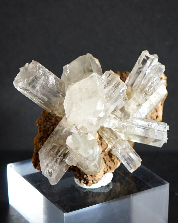 Aragonite - Mamsa, Sidi Ayad, Boulemane, Morocco