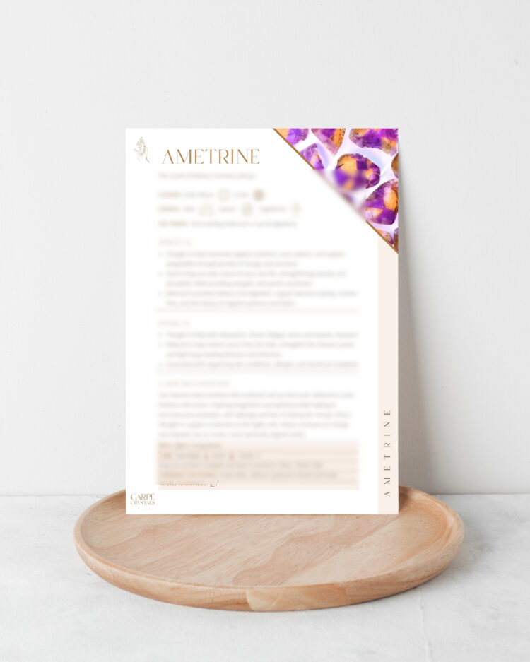 Ametrine property card