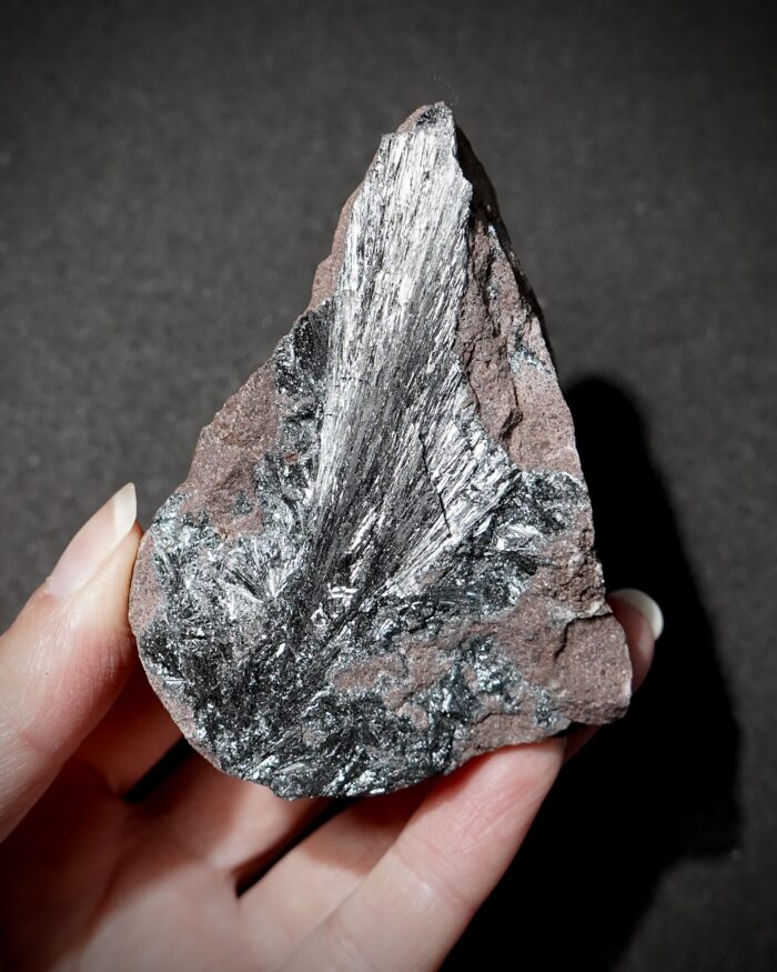 Pyrolusite - Imini Mine, Morocco