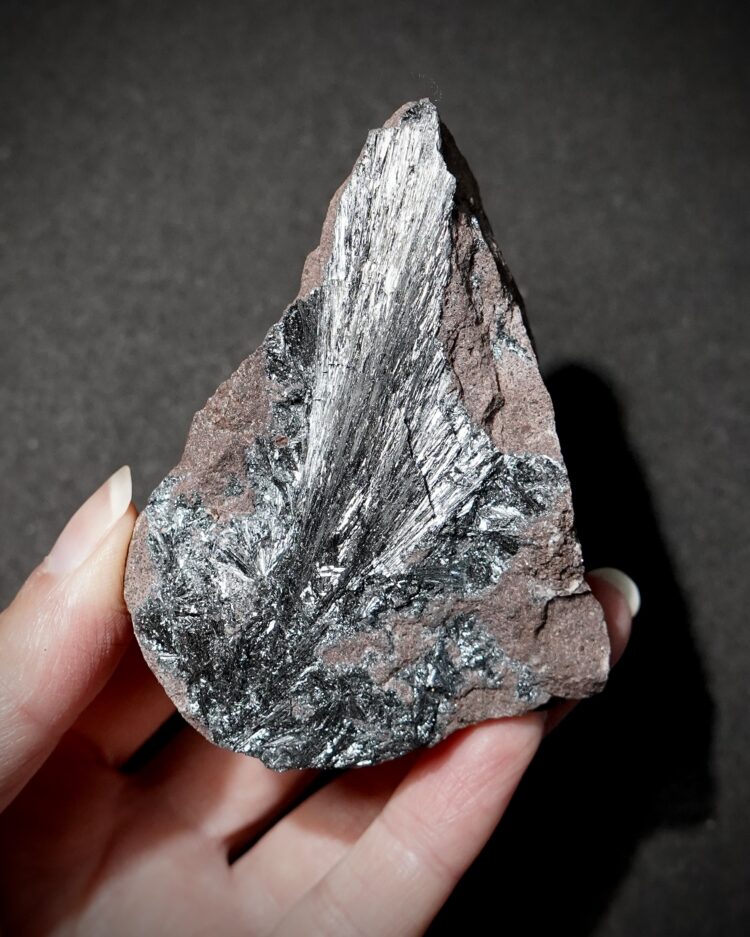 Pyrolusite - Imini Mine, Morocco