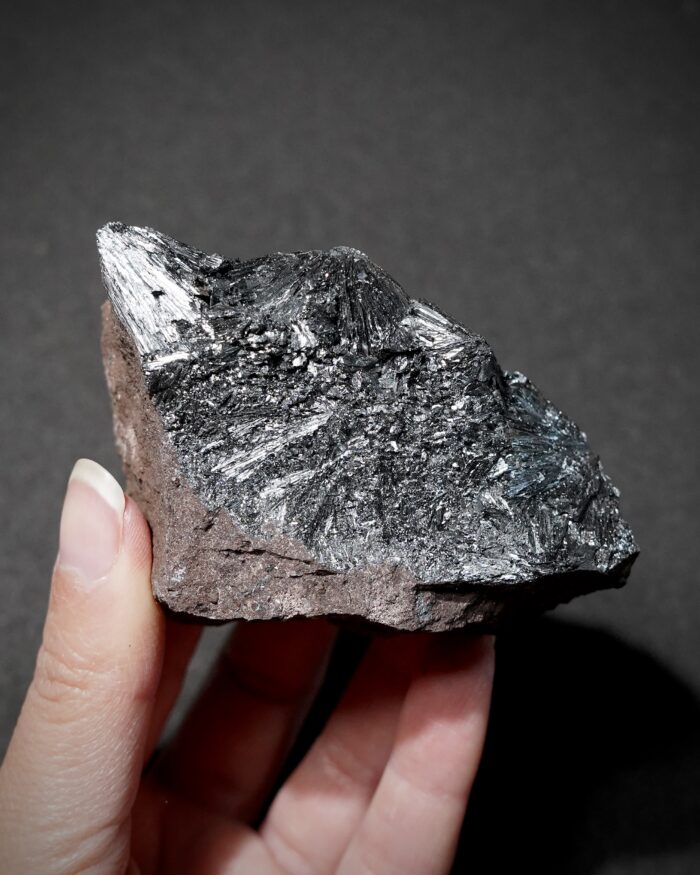 Pyrolusite - Imini Mine, Morocco