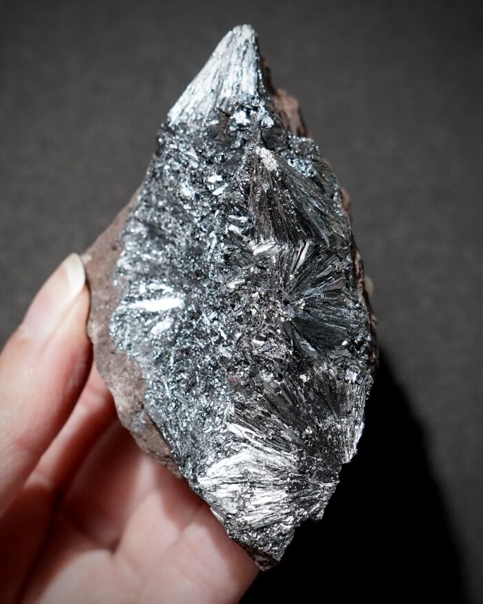 Pyrolusite - Imini Mine, Morocco