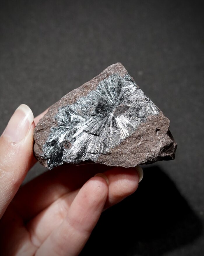 Pyrolusite - Imini Mine, Morocco