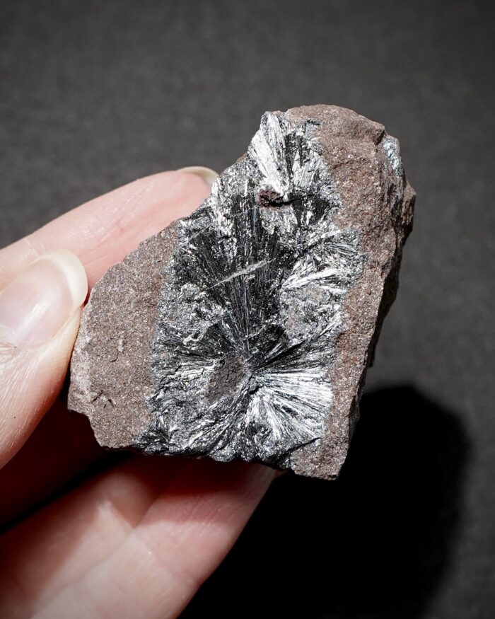 Pyrolusite - Imini Mine, Morocco