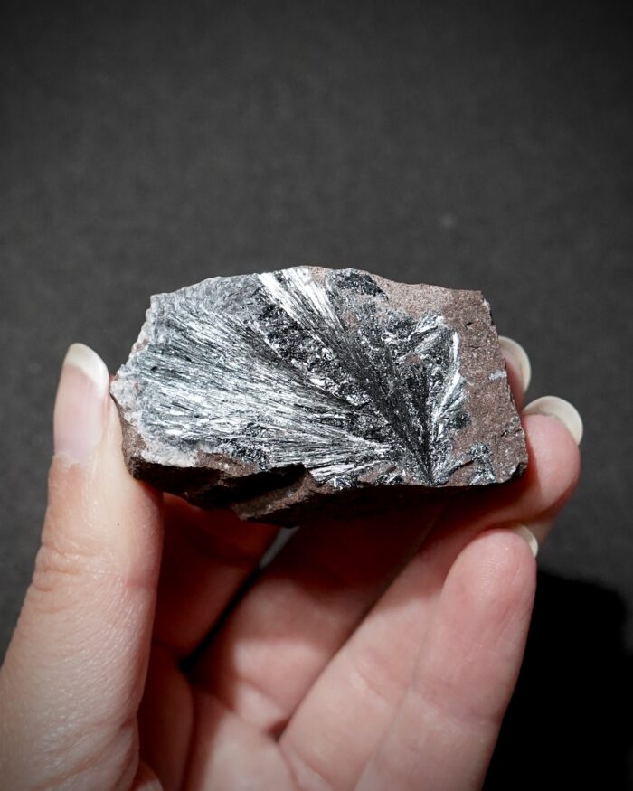 Pyrolusite - Imini Mine, Morocco