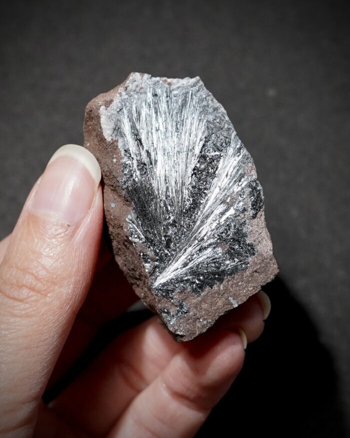 Pyrolusite - Imini Mine, Morocco