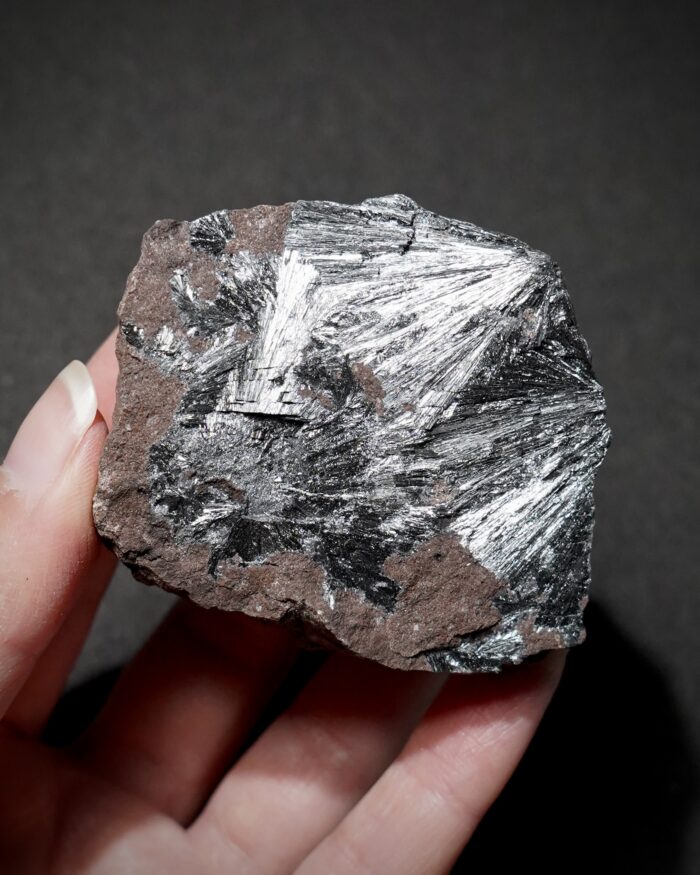 Pyrolusite - Imini Mine, Morocco