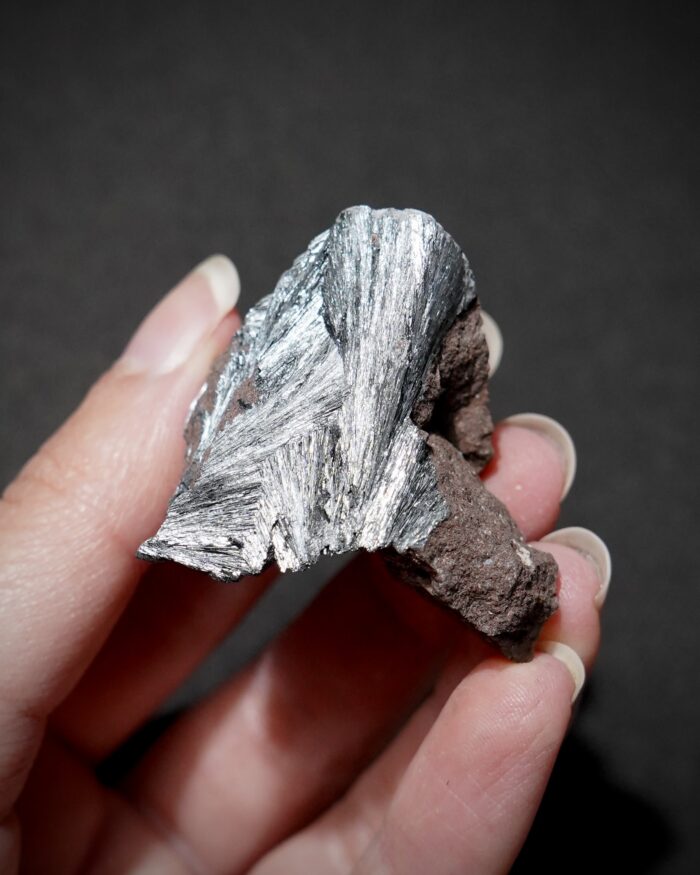 Pyrolusite - Imini Mine, Morocco