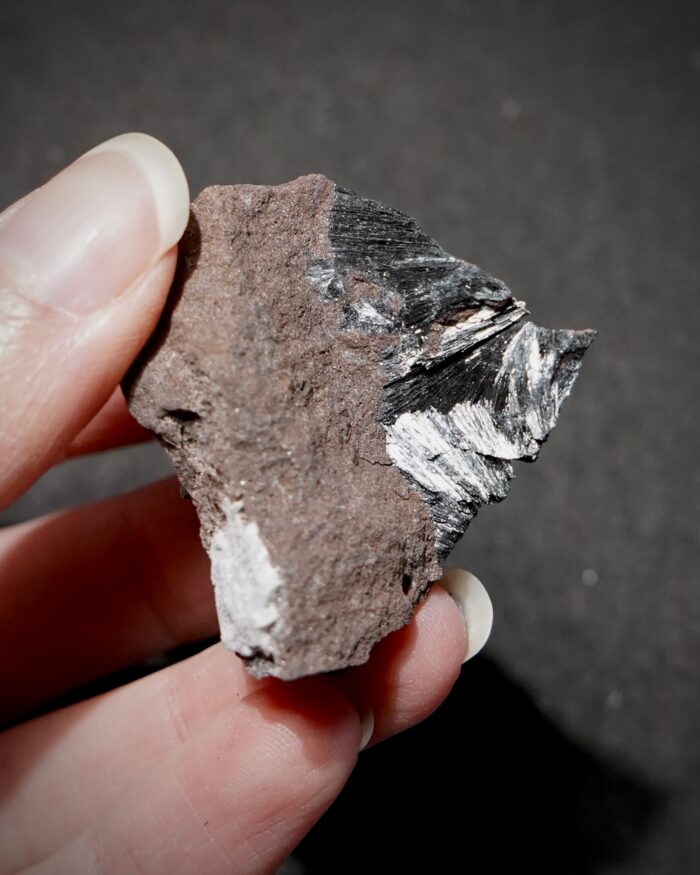 Pyrolusite - Imini Mine, Morocco