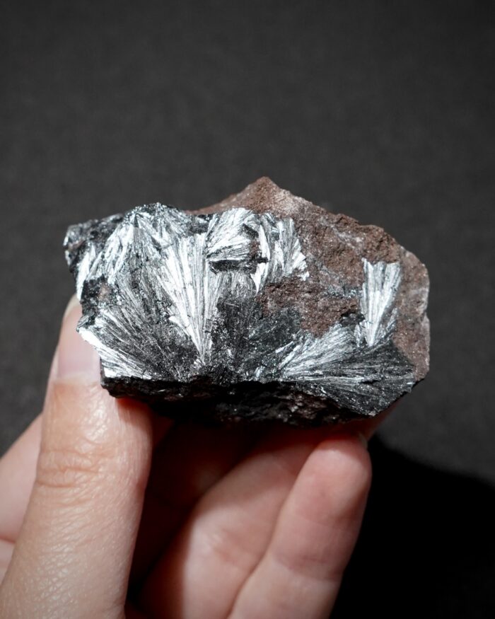 Pyrolusite - Imini Mine, Morocco