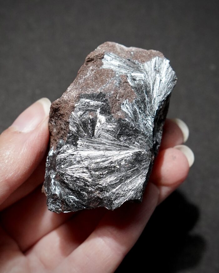 Pyrolusite - Imini Mine, Morocco