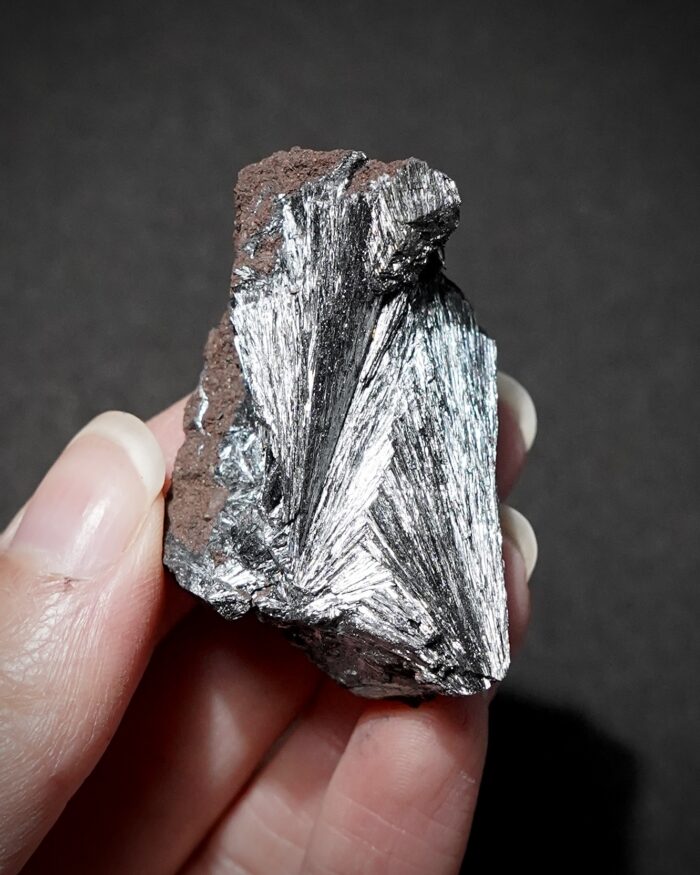 Pyrolusite - Imini Mine, Morocco